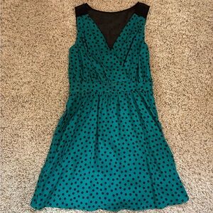 BCBGeneration Mini Dress -Polka Dot Sleeveless Cocktail Dress
